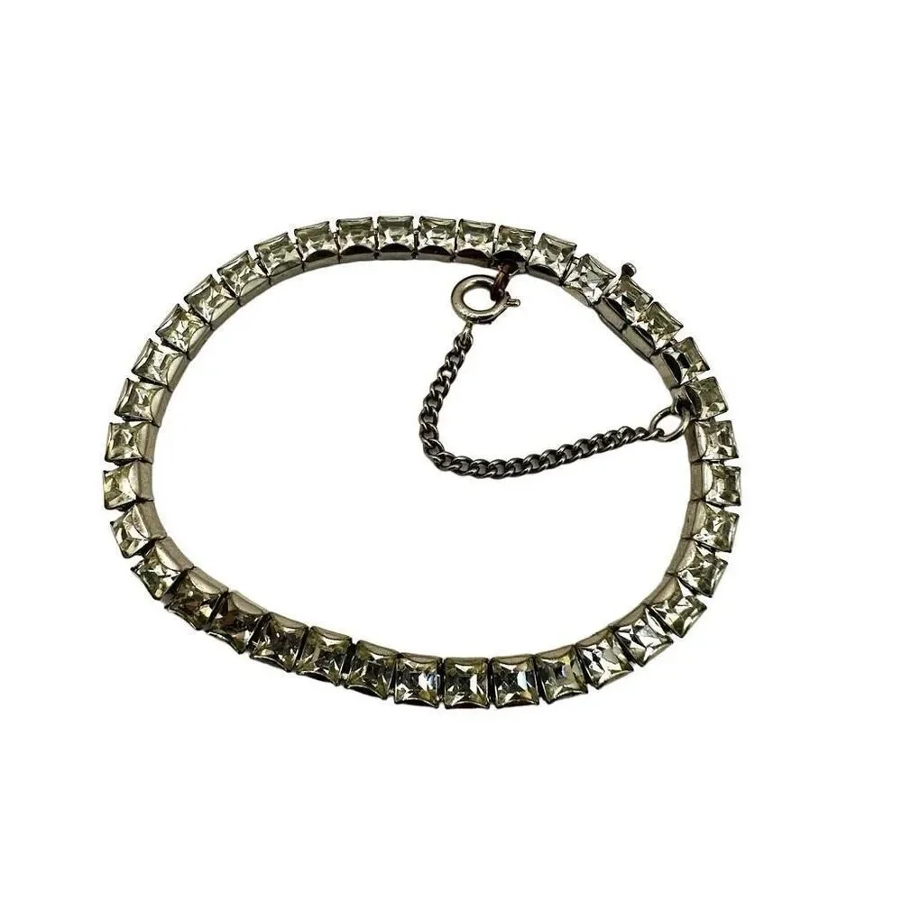 Rhinestone vintage bracelet